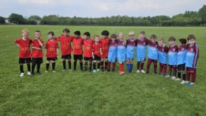 images from St Maelruans FC under8 team